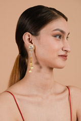 Zircon Stone Studded Earrings2924 video